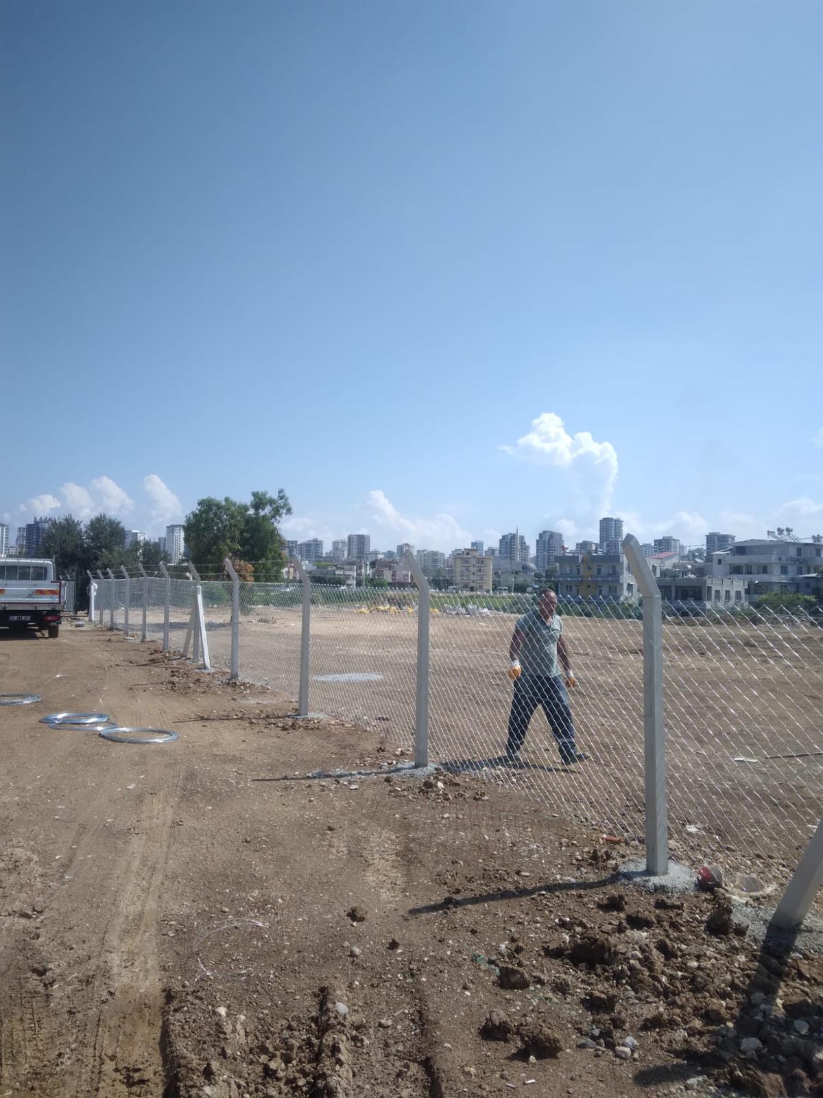 Beton Direkli Tel Örgü Kurumsal Proje Uygulaması 2